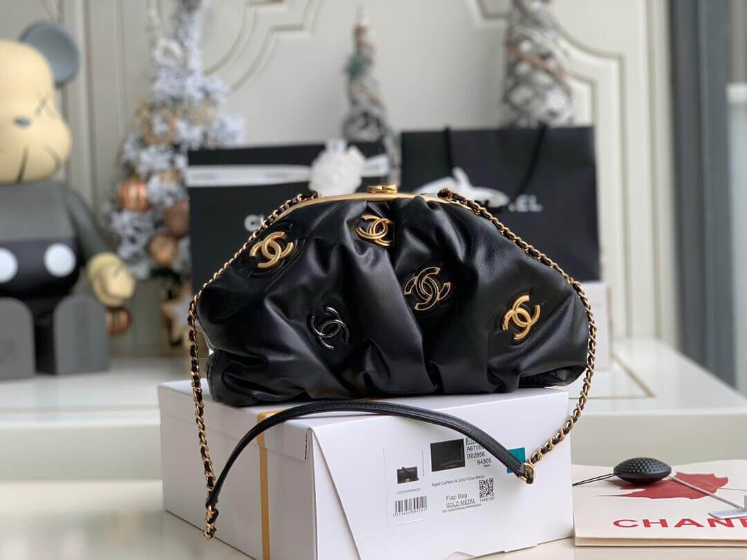 ESMEE Calfskin Clutch Bag CHL - 715
