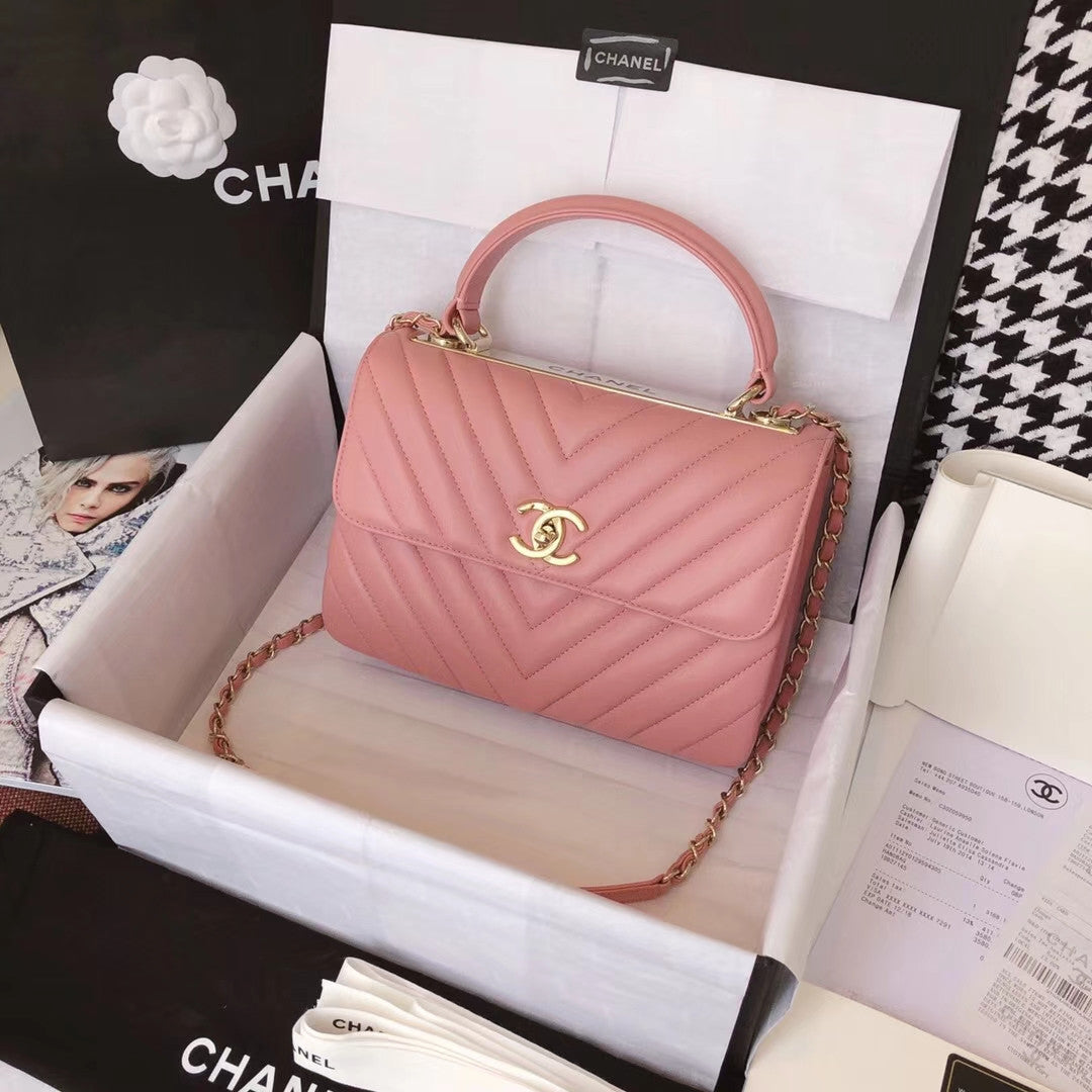 ESMEE Chevron Quilted Trendy Bag CHL - 746