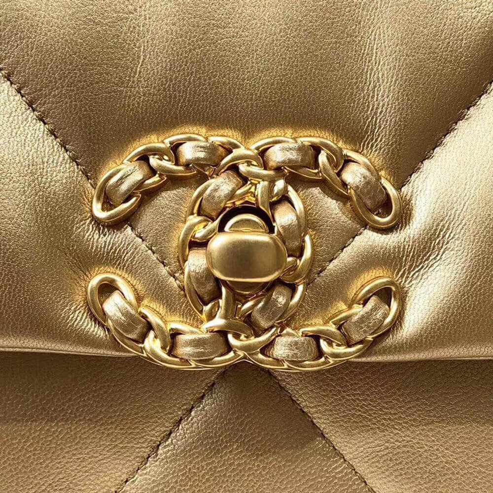 ESMEE 19 Flap Bag Gold CHL - 741