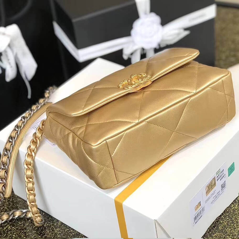 ESMEE 19 Flap Bag Gold CHL - 741