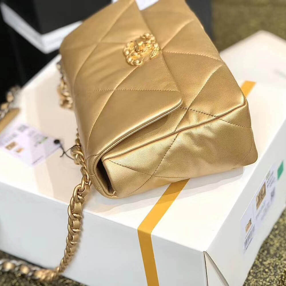 ESMEE 19 Flap Bag Gold CHL - 741