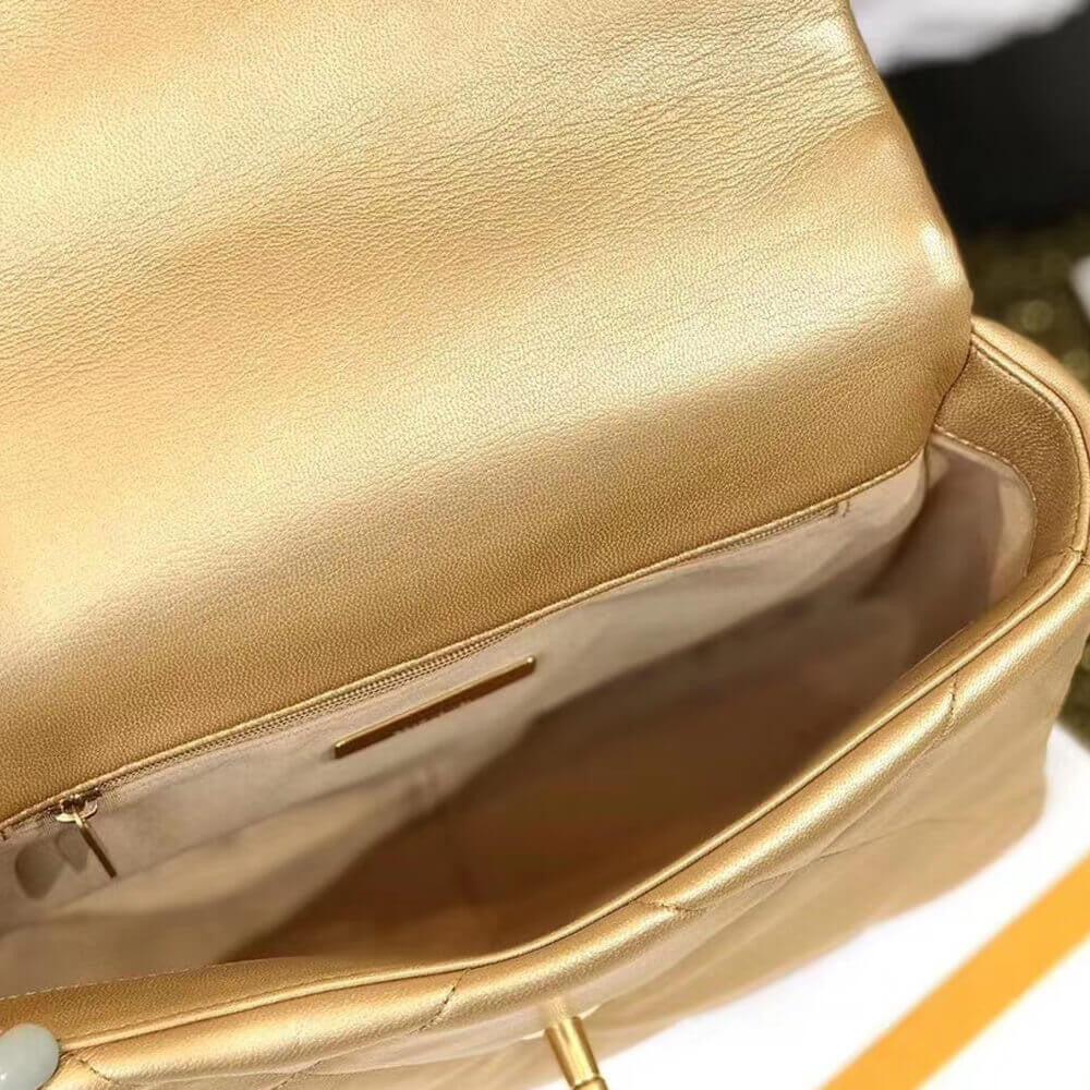 ESMEE 19 Flap Bag Gold CHL - 741