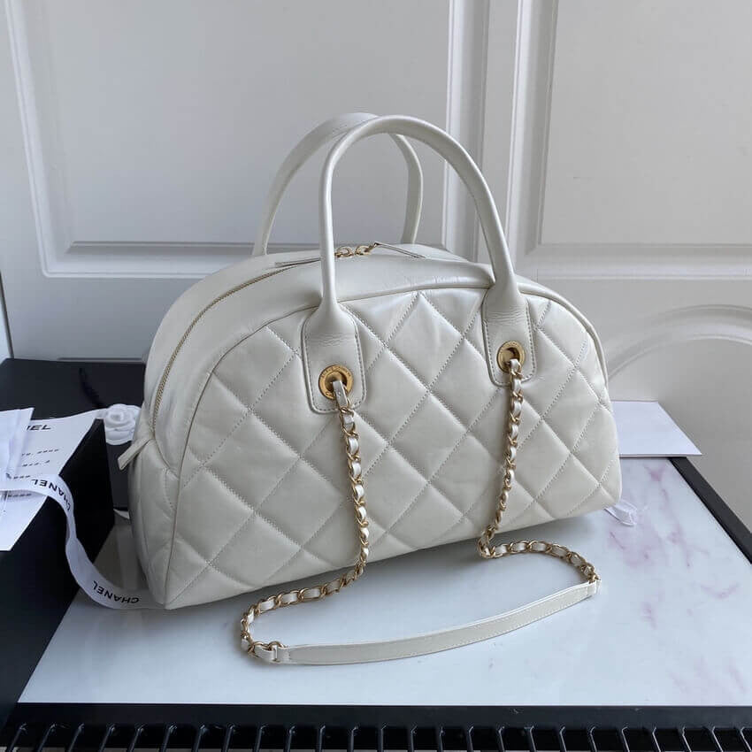 ESMEE Calfskin Bowling Bag CHL 701
