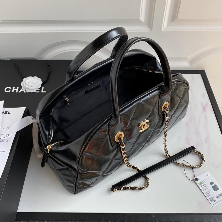 ESMEE Calfskin Bowling Bag CHL 702