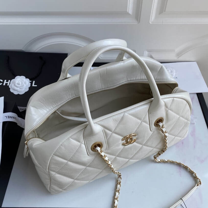 ESMEE Calfskin Bowling Bag CHL 701