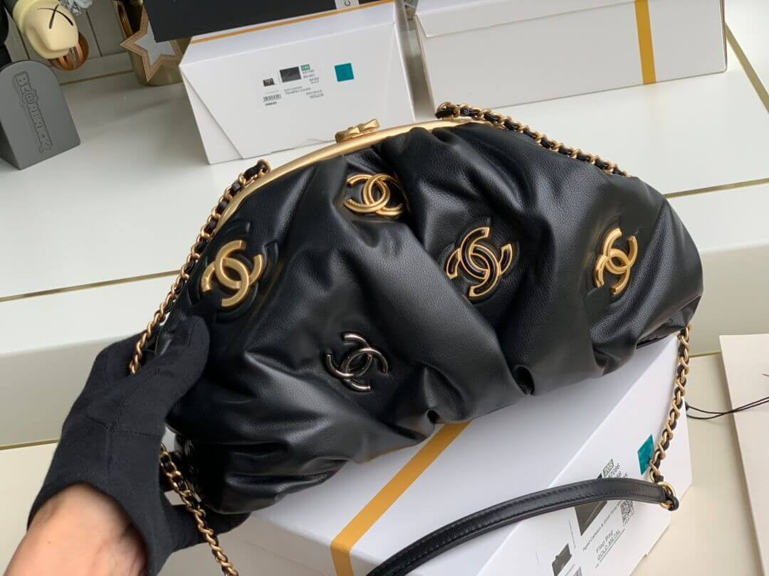 ESMEE Calfskin Clutch Bag CHL - 715