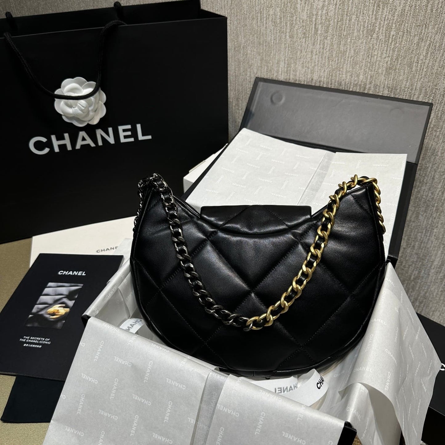 ESMEE Hobo Bag Black CHL - 764