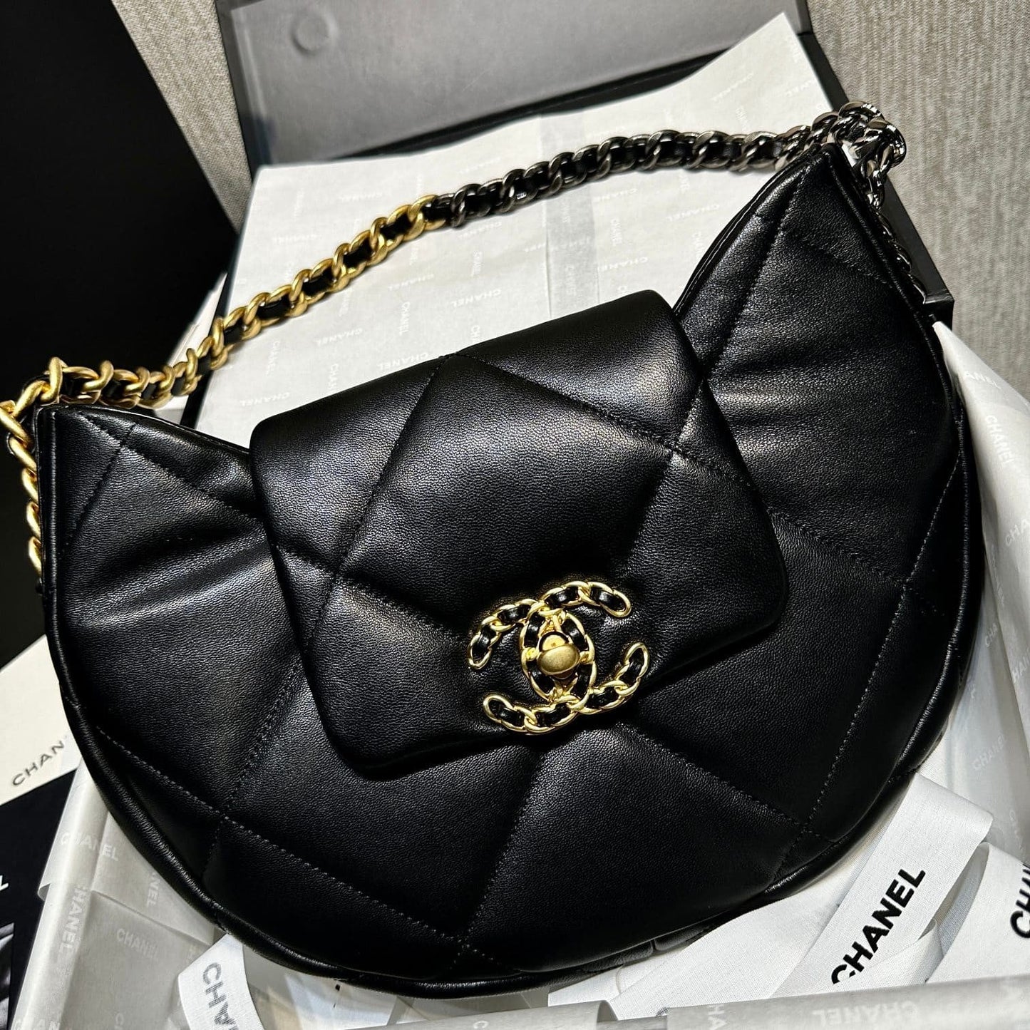 ESMEE Hobo Bag Black CHL - 764