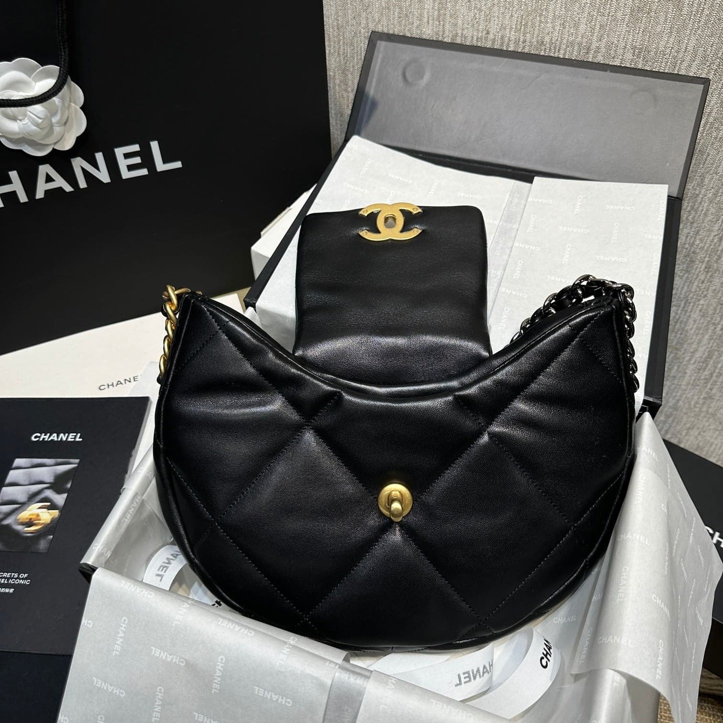 ESMEE Hobo Bag Black CHL - 764