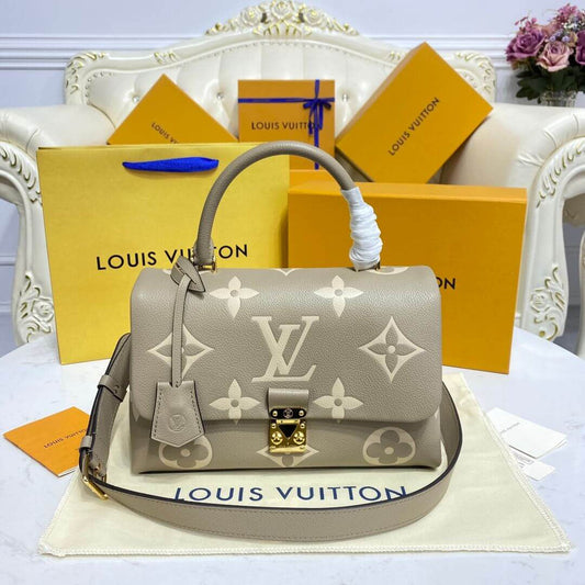 ESMEE Bicolor Monogram Leather Bag - LUV 464