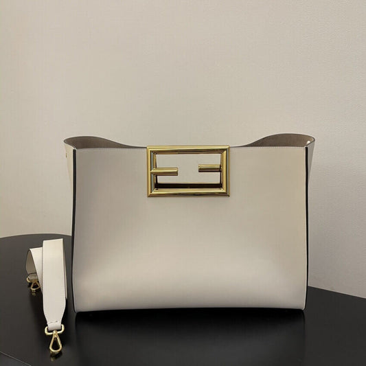 ESMEE Calf Leather Medium Way Bag - FND 793