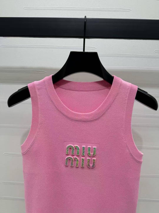 Design USA Miu top t-shits vest